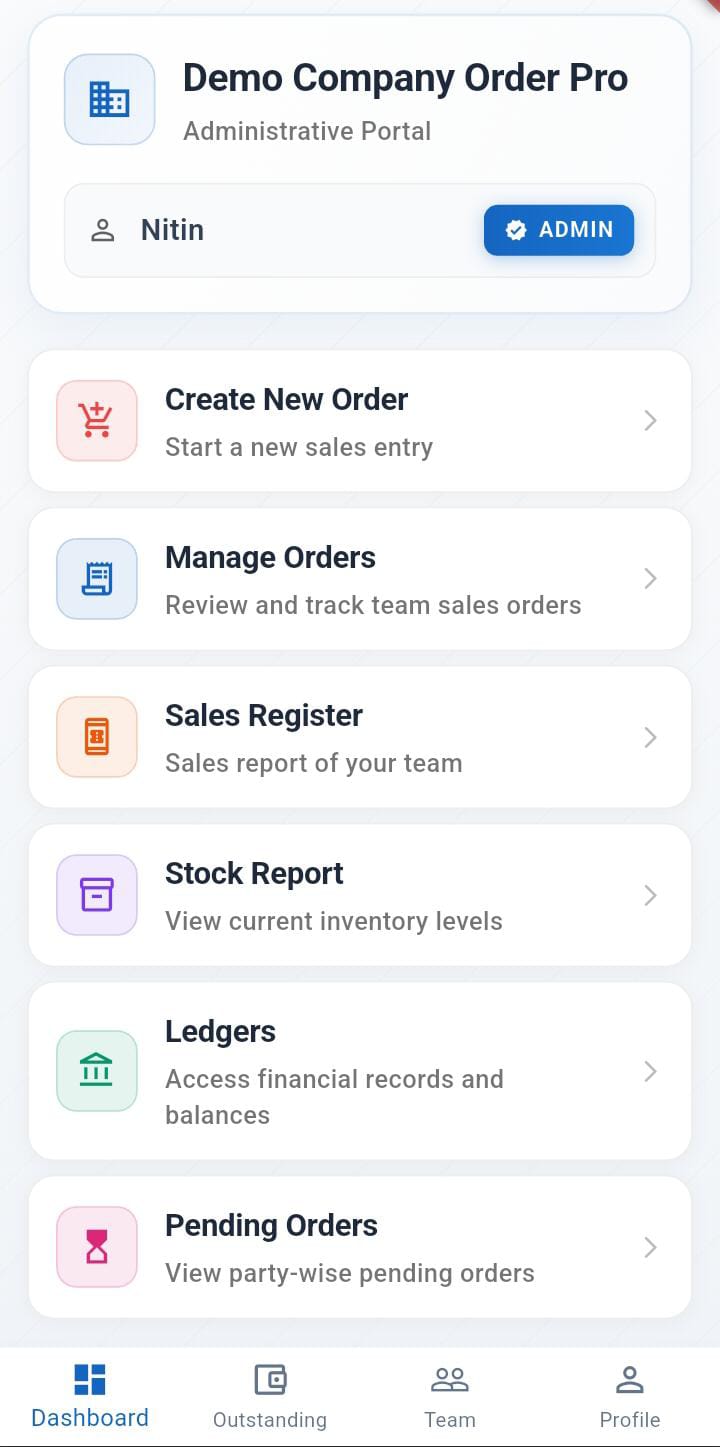 Order Pro Mobile Home